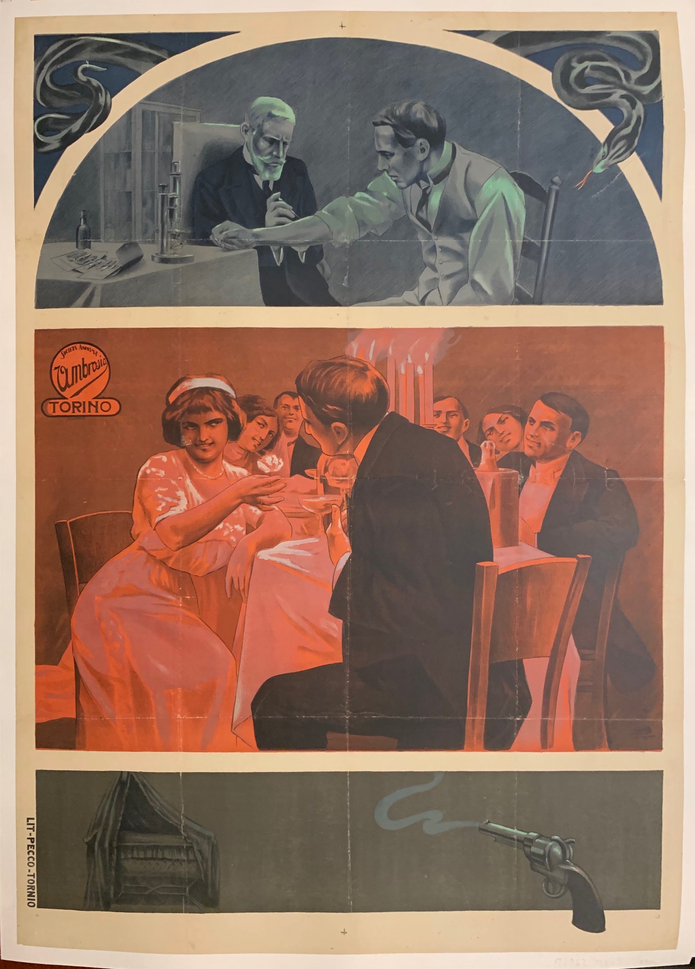 Triple Drama Scene