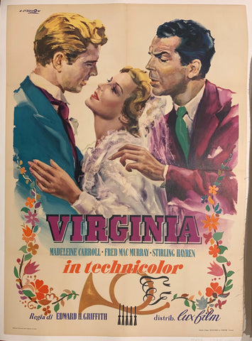 Link to  Virginia PosterITALIAN FILM, 1941  Product