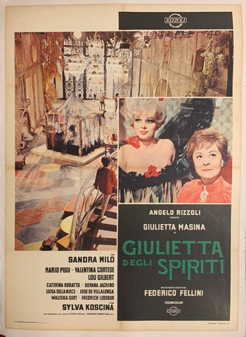 Link to  Giulietta Degli Spiriti PosterITALIAN FILM, 1965  Product