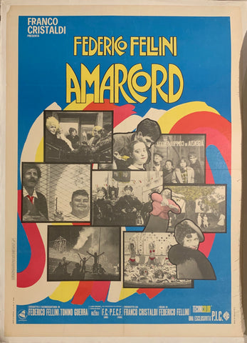 Link to  Amarcord PosterITALIAN FILM, 1973  Product