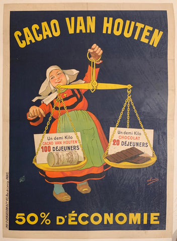 Link to  Cacao Van Houten PosterFrance, c.1895  Product