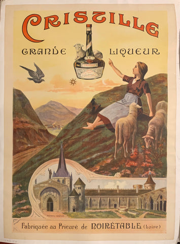 Link to  Cristille Grande Liqueur PosterFrance, c. 1901  Product