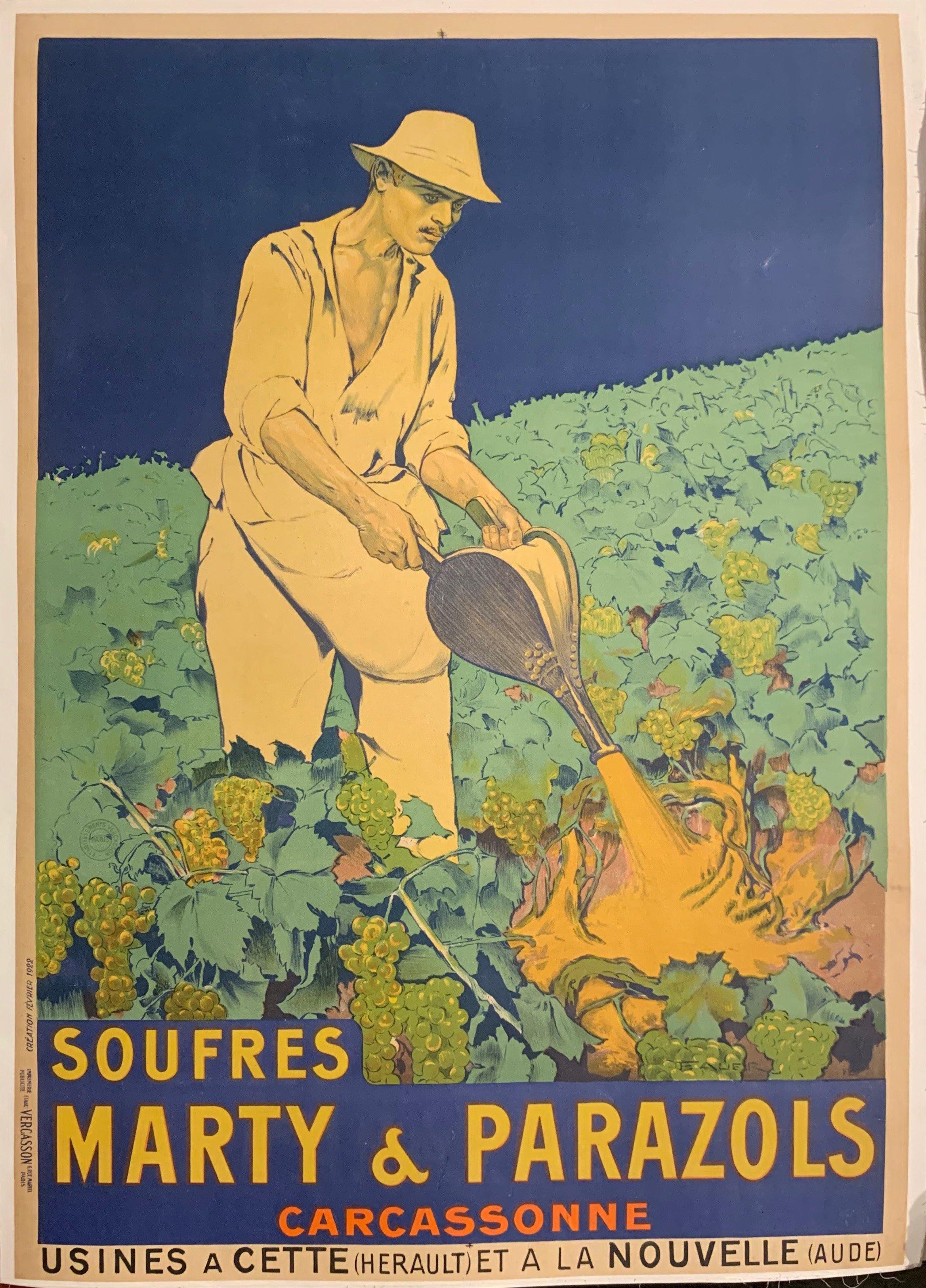Soufres Marty & Parazols Poster - Poster Museum