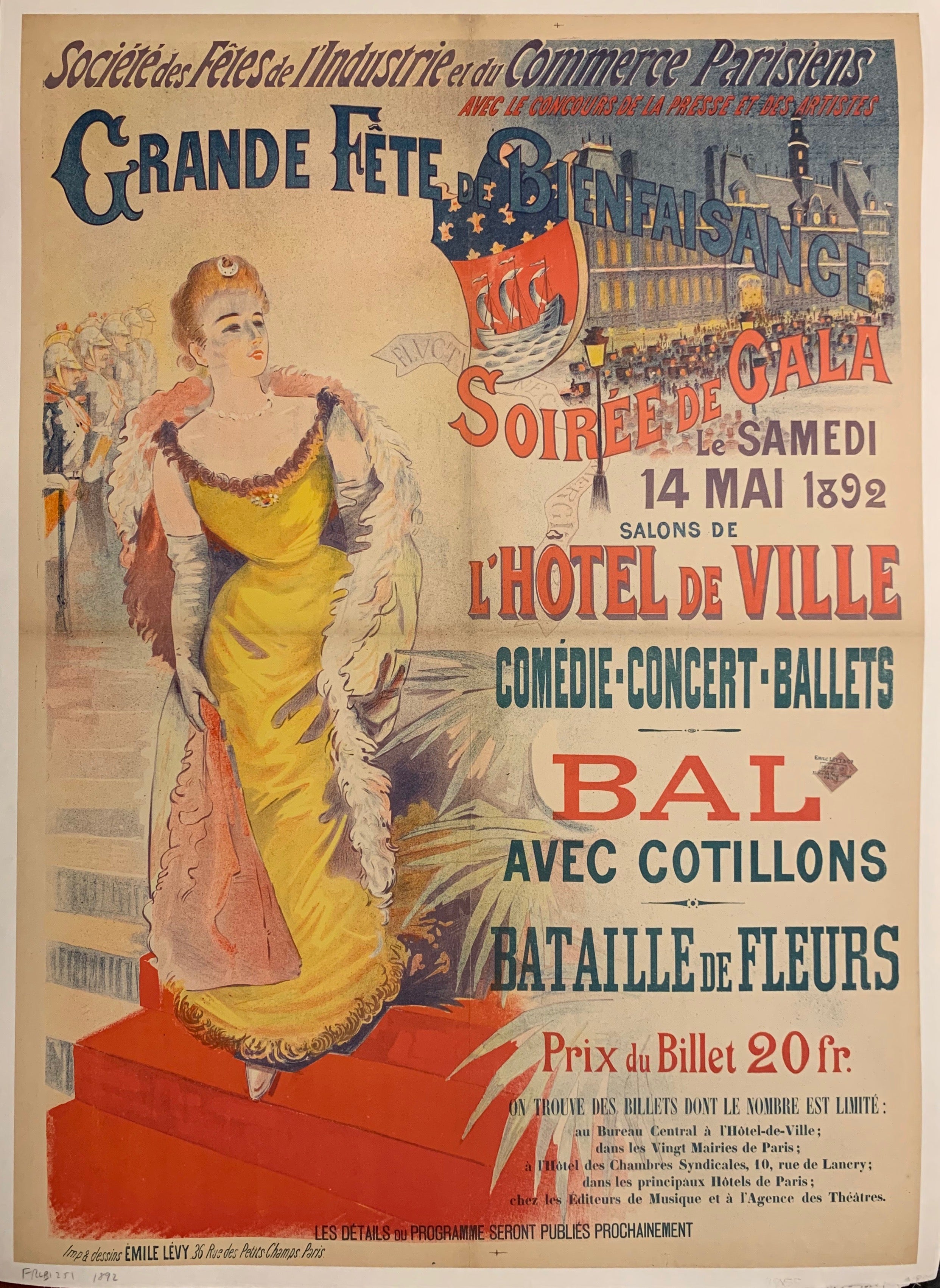 Grande Fête de Beinfaisance Poster
