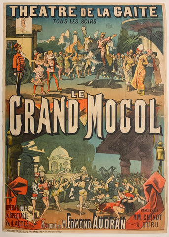 Link to  Theatre de la Gaite "Le Grand Mogol"France, 1884  Product