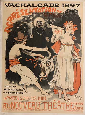 Link to  Vachalcade 1897 PosterFrance, c. 1897  Product