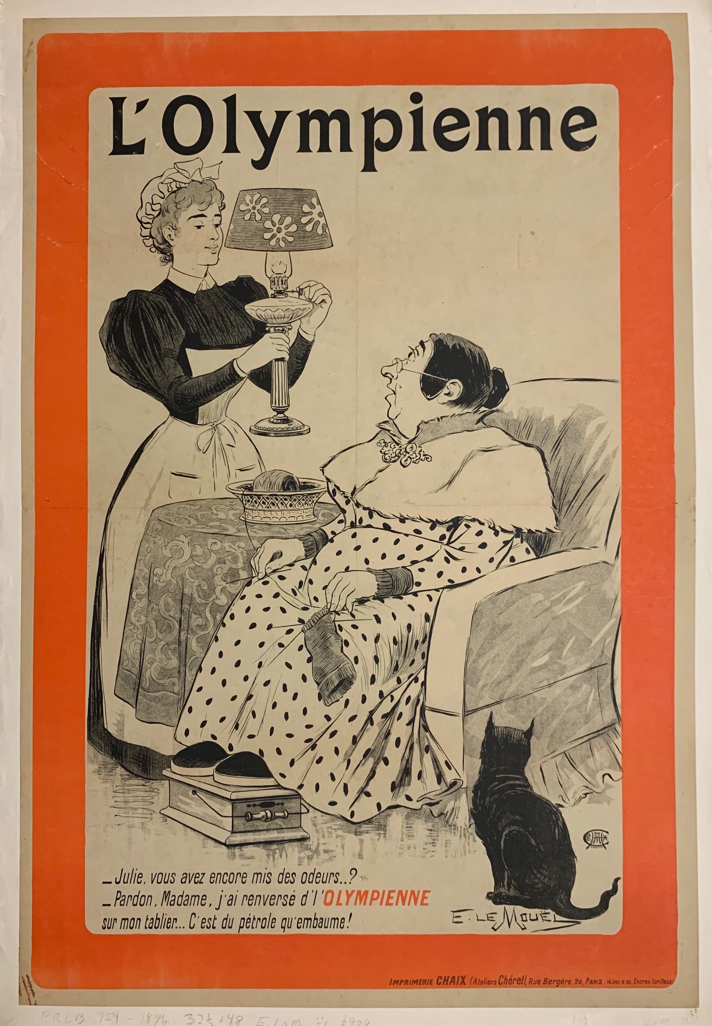 L Olympienne Poster