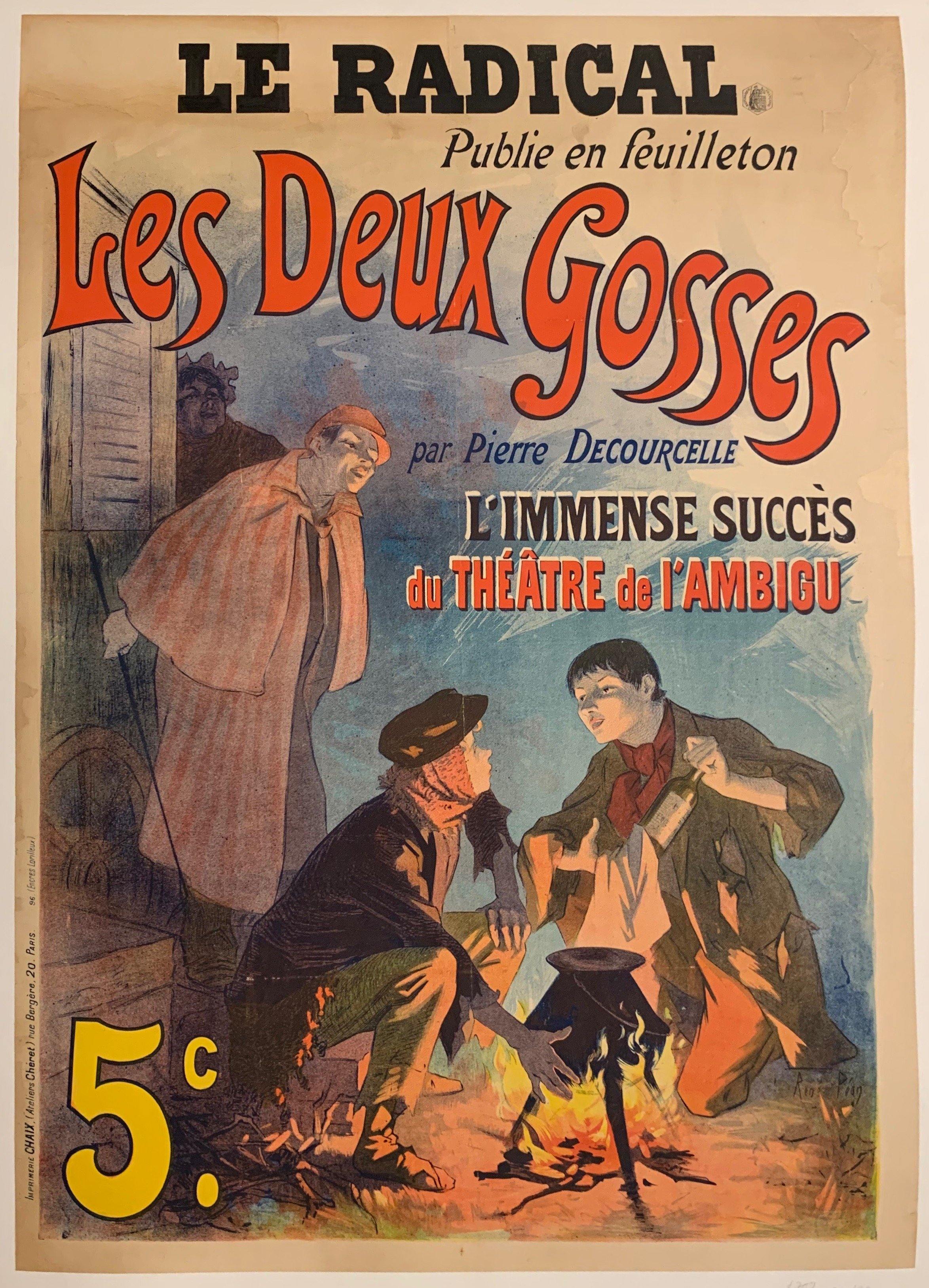 Les Deux Gosses - Poster Museum