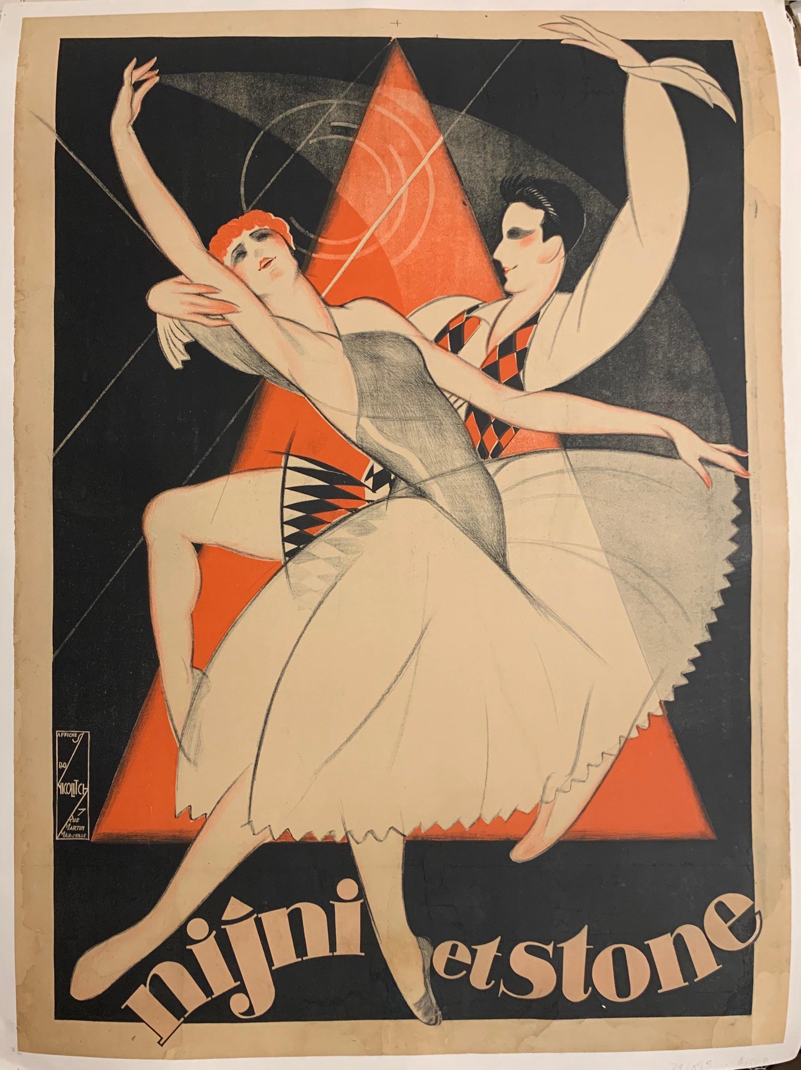 vintage french posters art deco