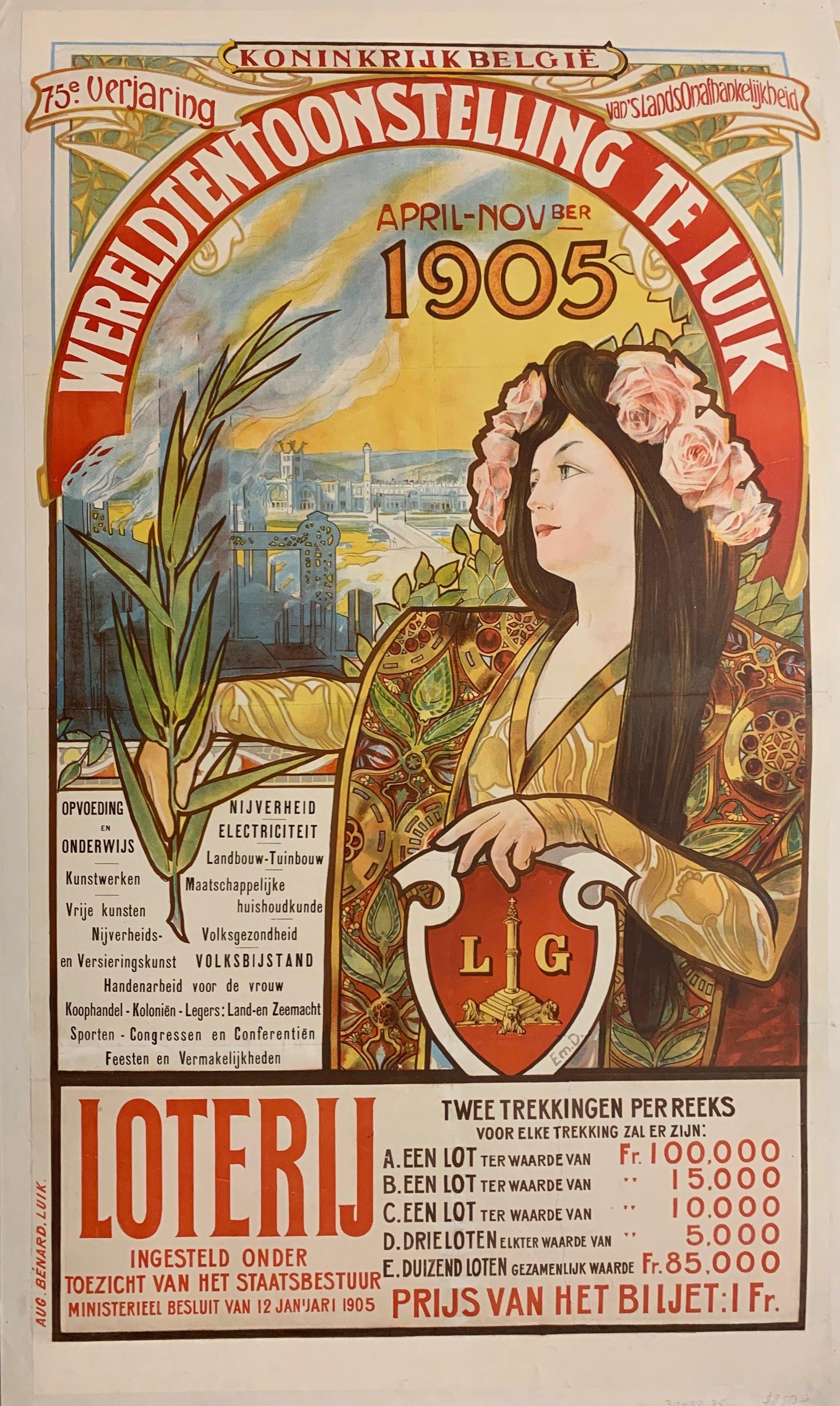 Wereldtentoonstelling te Luik - Poster Museum