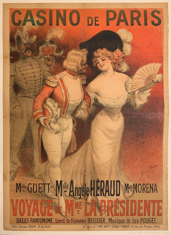 Link to Casino de Paris "Voyage de Mme La Presidente"France, 1905 Product