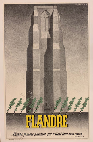 Link to  Flandre Travel Poster ✓Belgium, c. 1935  Product