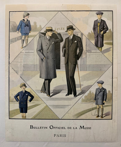 Link to  Bulletin Officiel de la Mode PosterFrance, 1930  Product