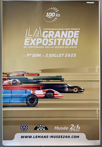 Link to  La Grande Exposition 24 Heures du Mans PosterFrance, 2023  Product