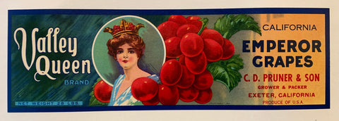 Link to  Valley Queen Brand Can LabelU.S.A., 1940  Product