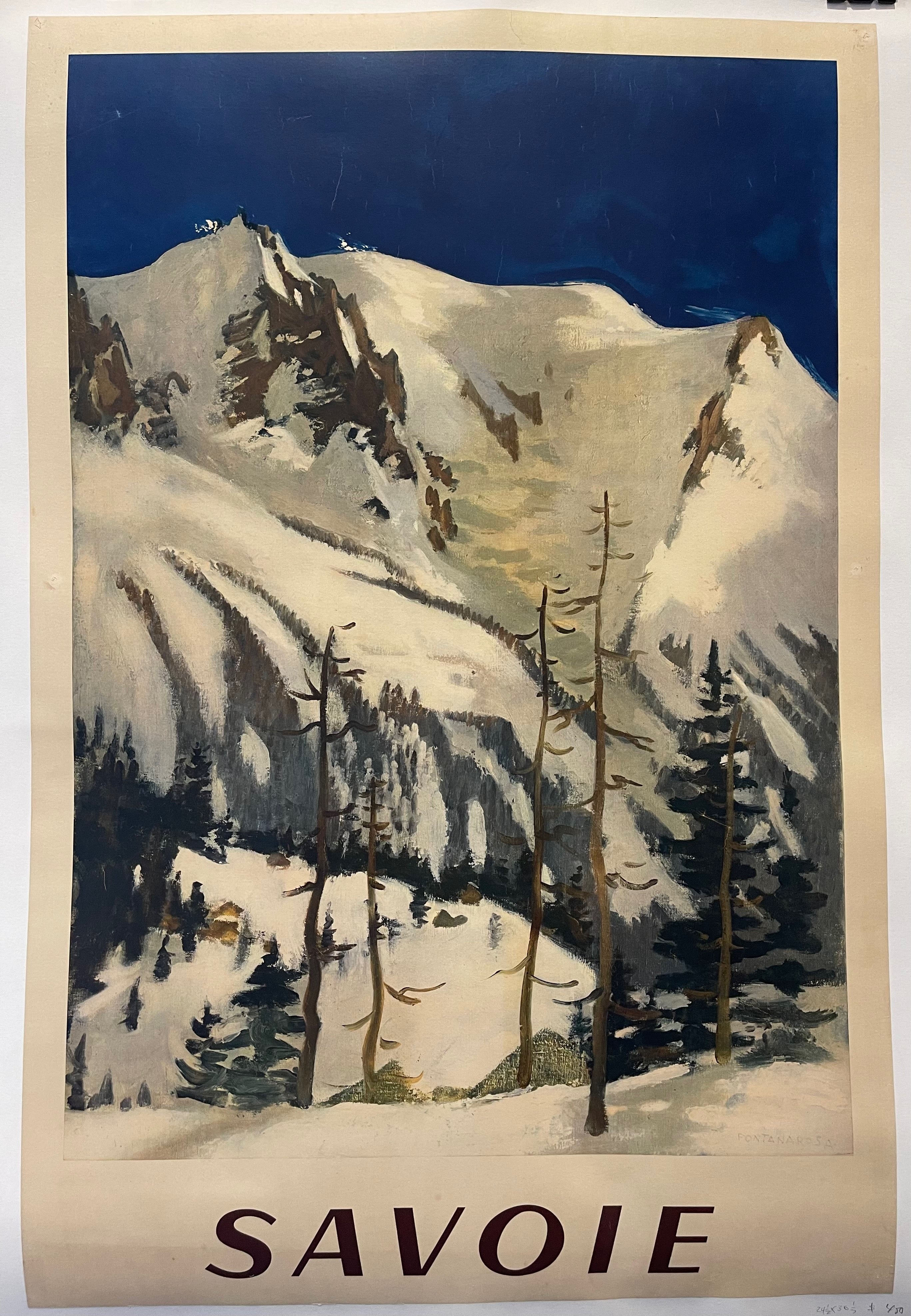 Savoie Travel Poster