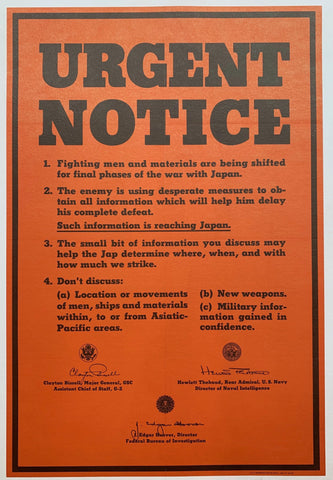 Link to  Urgent Notice1945  Product