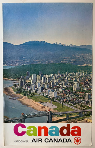 Link to  Vancouver Air Canada PosterCanada, c. 1960s  Product