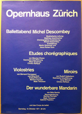 Link to  Opernhaus ZurichSwitzerland, C. 1971  Product