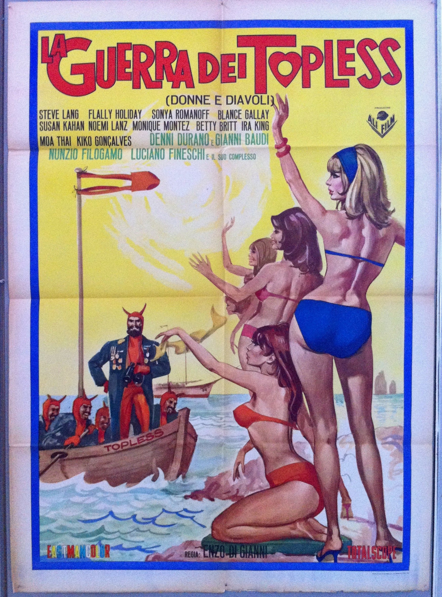 La Guerra dei Topless Film Poster