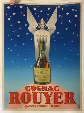Link to  Cognac RouyerFrench Poster, 1945  Product
