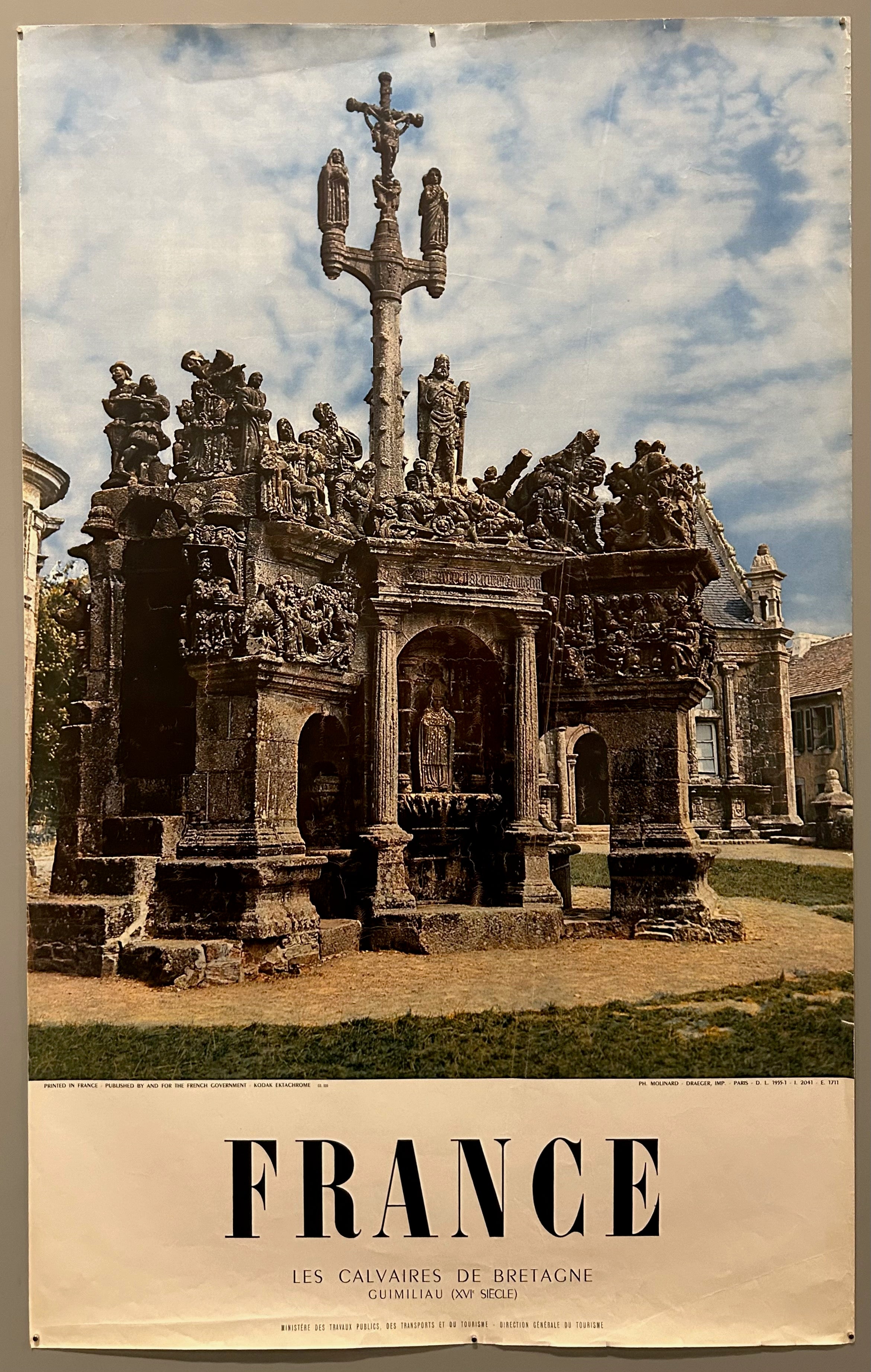 France Les Calvaires de Bretagne Poster