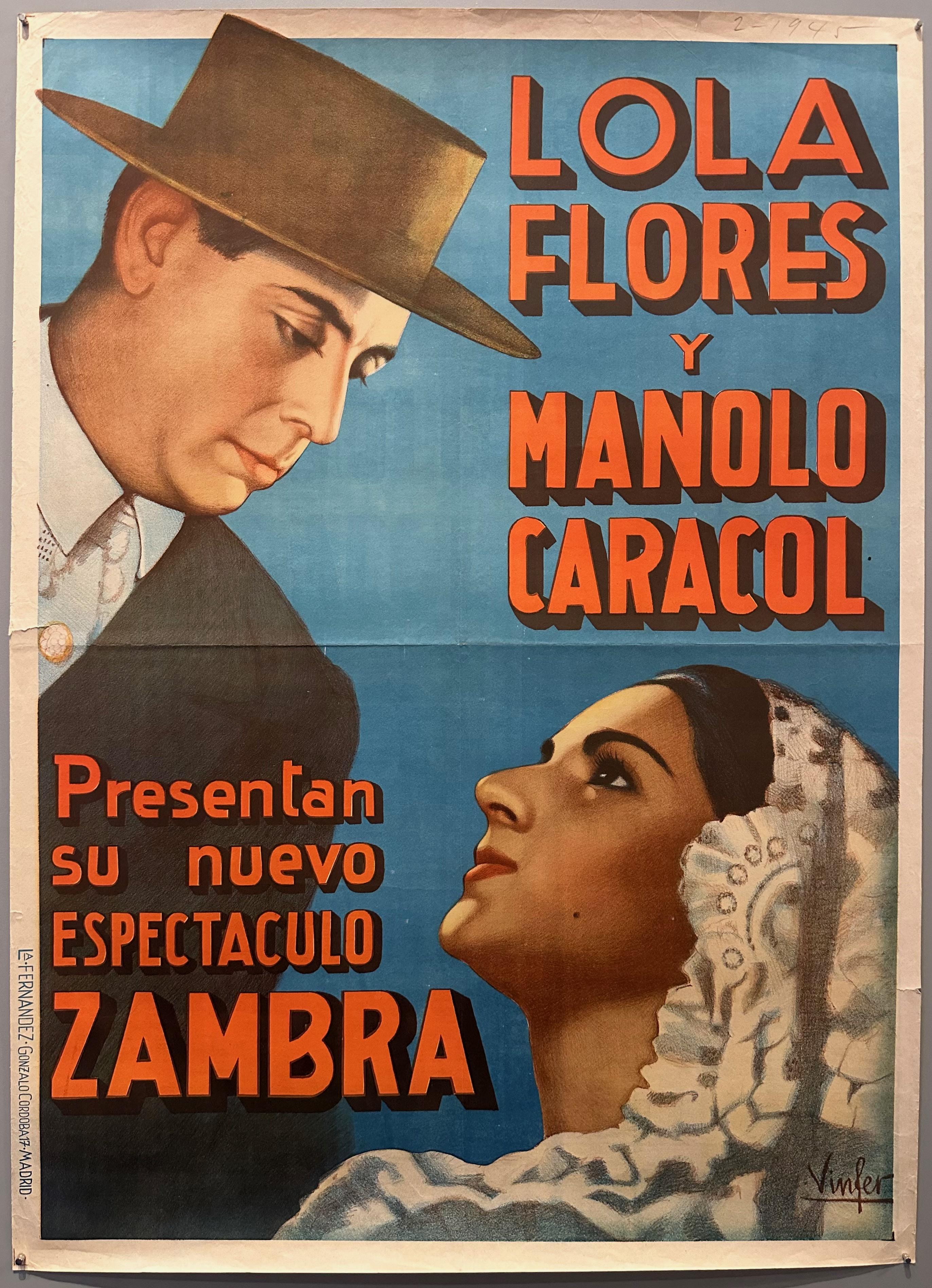 Zambra Show Poster