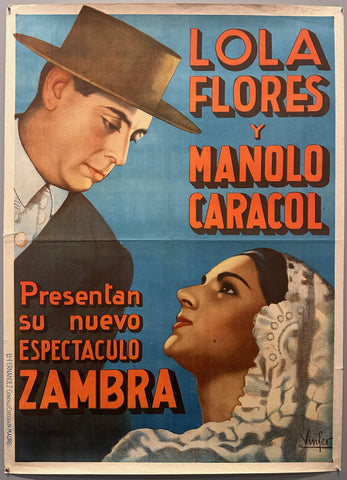 Link to  Zambra Show PosterSpain, 1945  Product