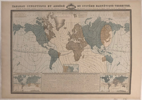 Link to  Systeme Magnetique Terrestre PosterFrance, 1862  Product
