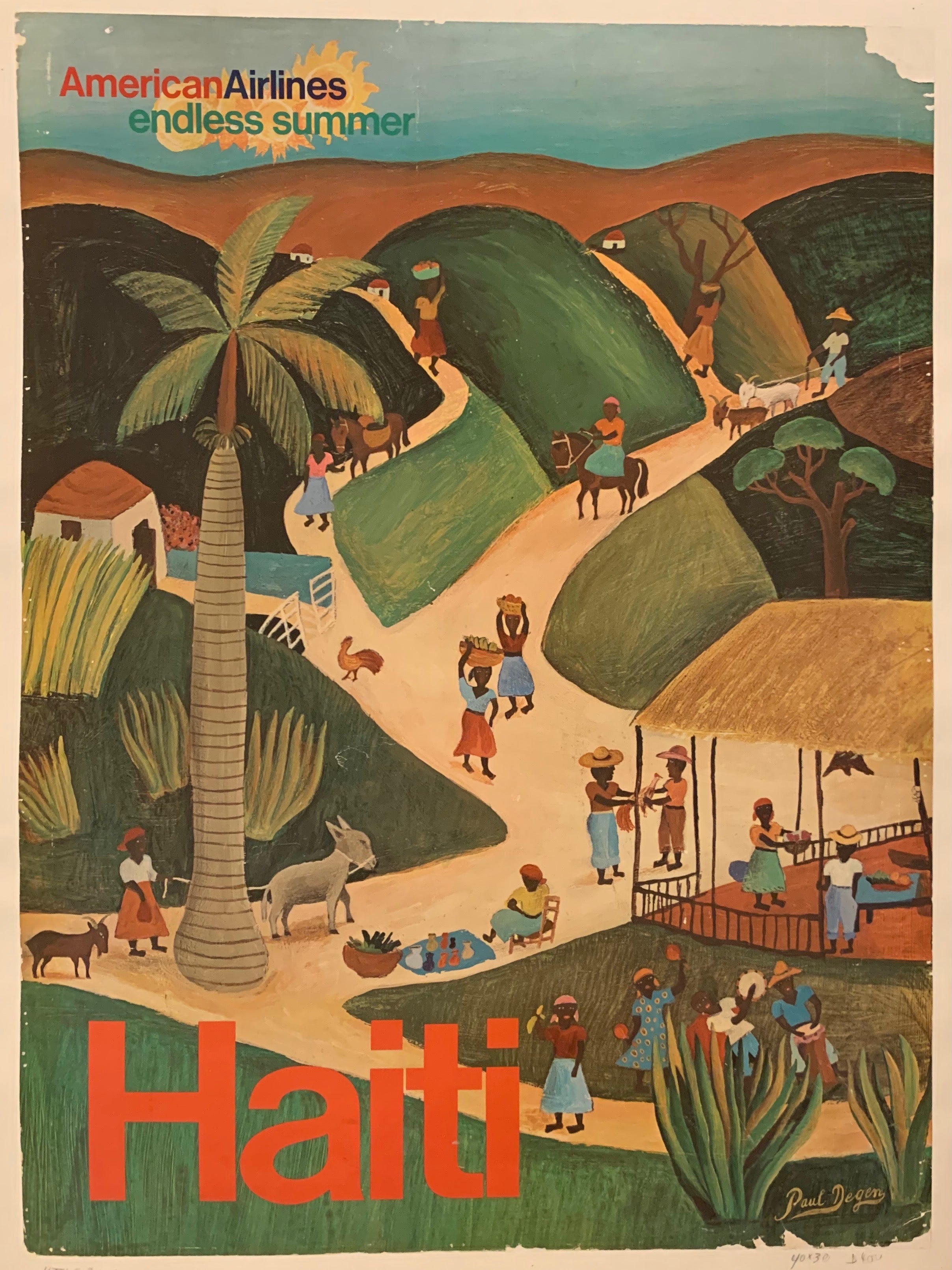Haiti Travel Poster ✓