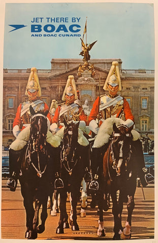 Link to  Jet there by BOAC Travel Poster ✓Britain, c. 1960  Product