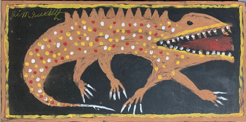 Link to Hungry Salamander #21, Jimmie Lee Sudduth PaintingU.S.A, c. 1995 Product