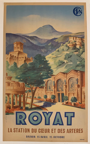 Link to  Royat Poster ✓France, c. 1930  Product