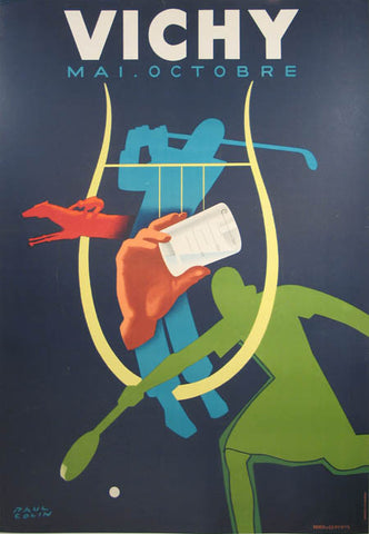Link to  Vichy PosterFrance 1948  Product