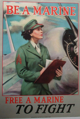 Link to  Be A MarineUSA - circa 1940  Product