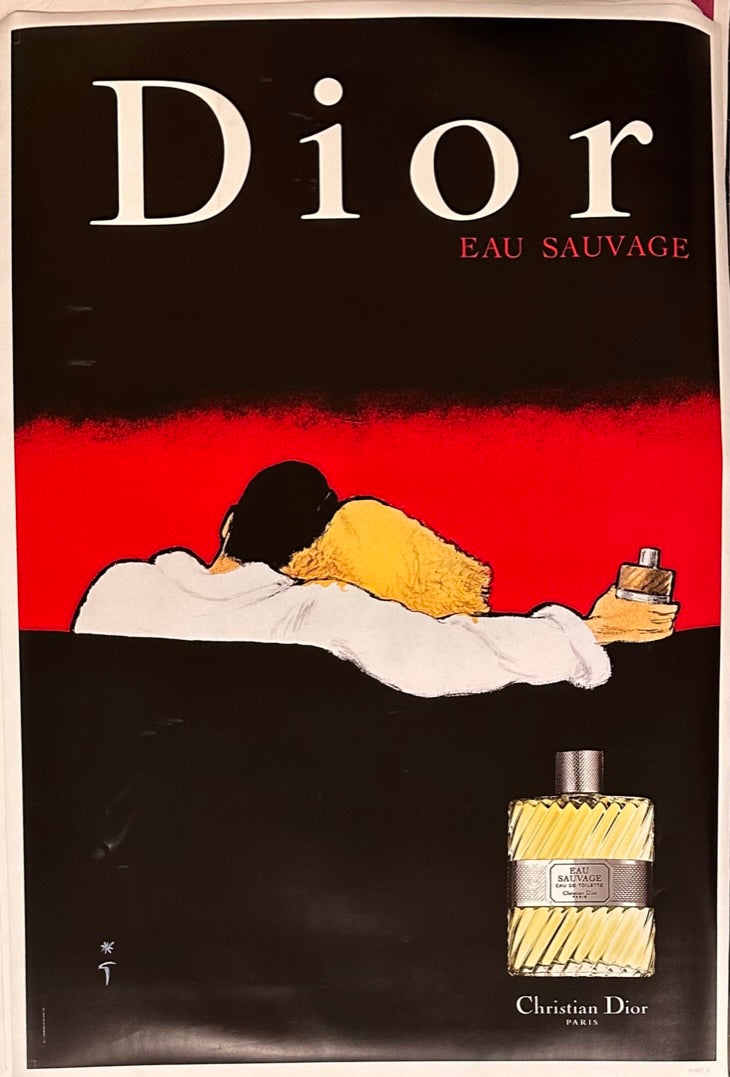Christian Dior Sauvage x Jhonny Deep Art Decor Poster Canvas - REVER LAVIE