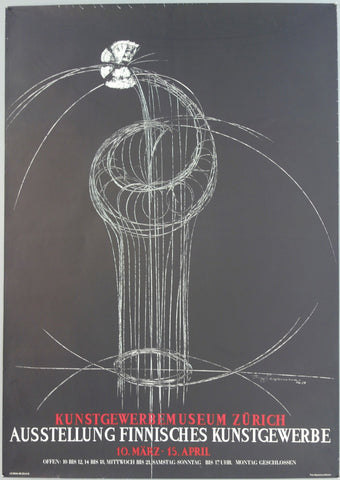 Link to Kunstgewerbe Museum Zurich Ausstellung Finnisches KunstgewerbeSwitzerland, 1950s Product