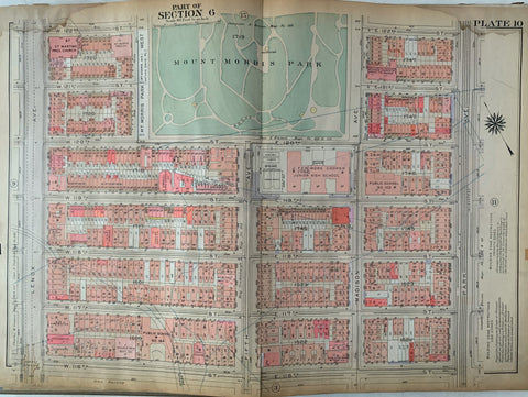 Link to Atlas of the City of New York Borough of the Manhattan (Volume 4)New York City, 1924 Product