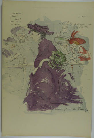 Link to  Purple Dress Lithographc. 1914  Product