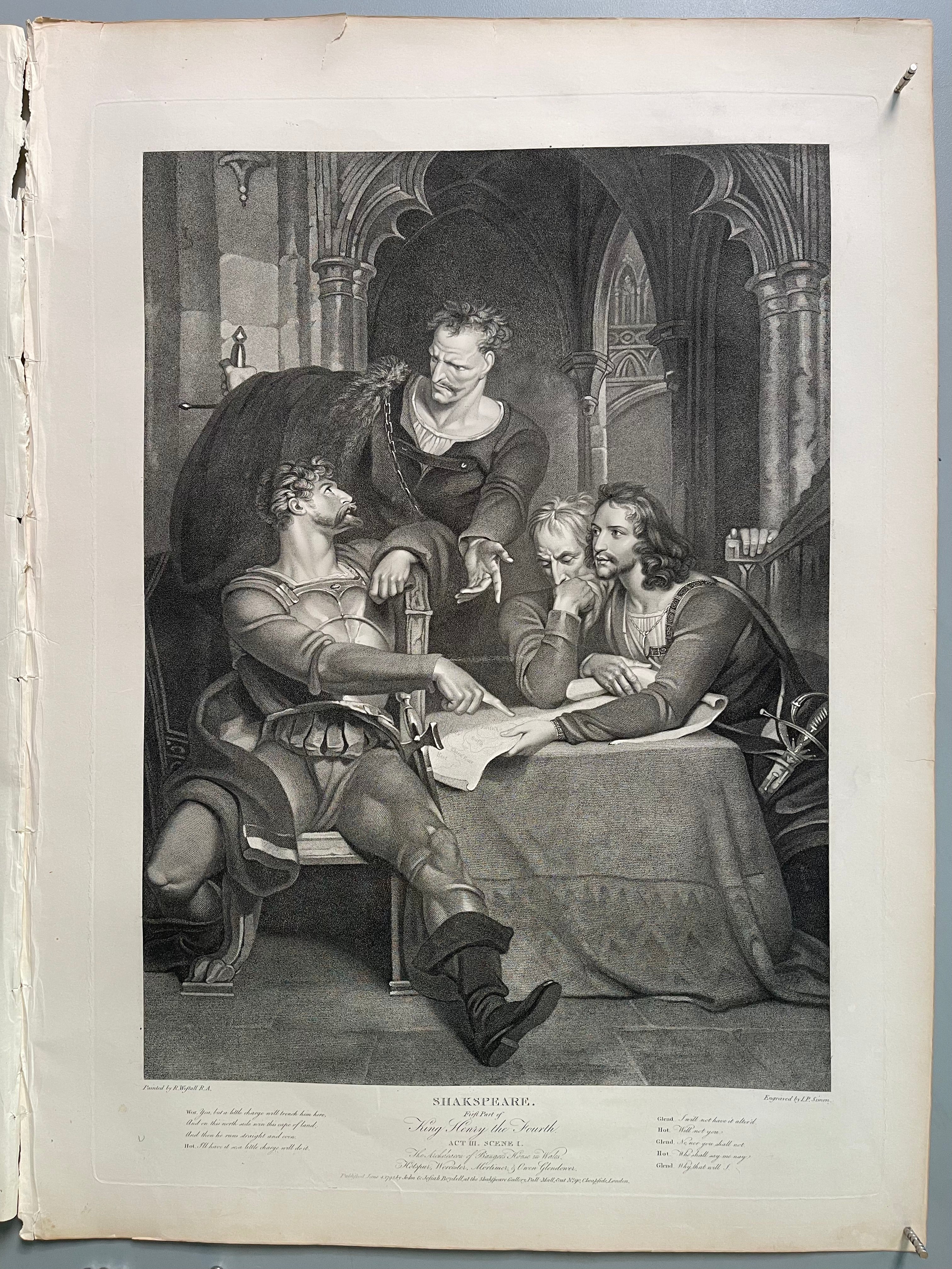 Shakespeare's King Henry the Fourth; Act III, Scene I
