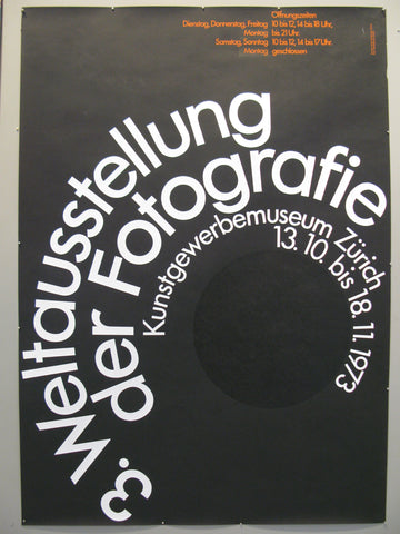 Link to  Weltausstellung der Fotografie PosterSwitzerland, 1973  Product