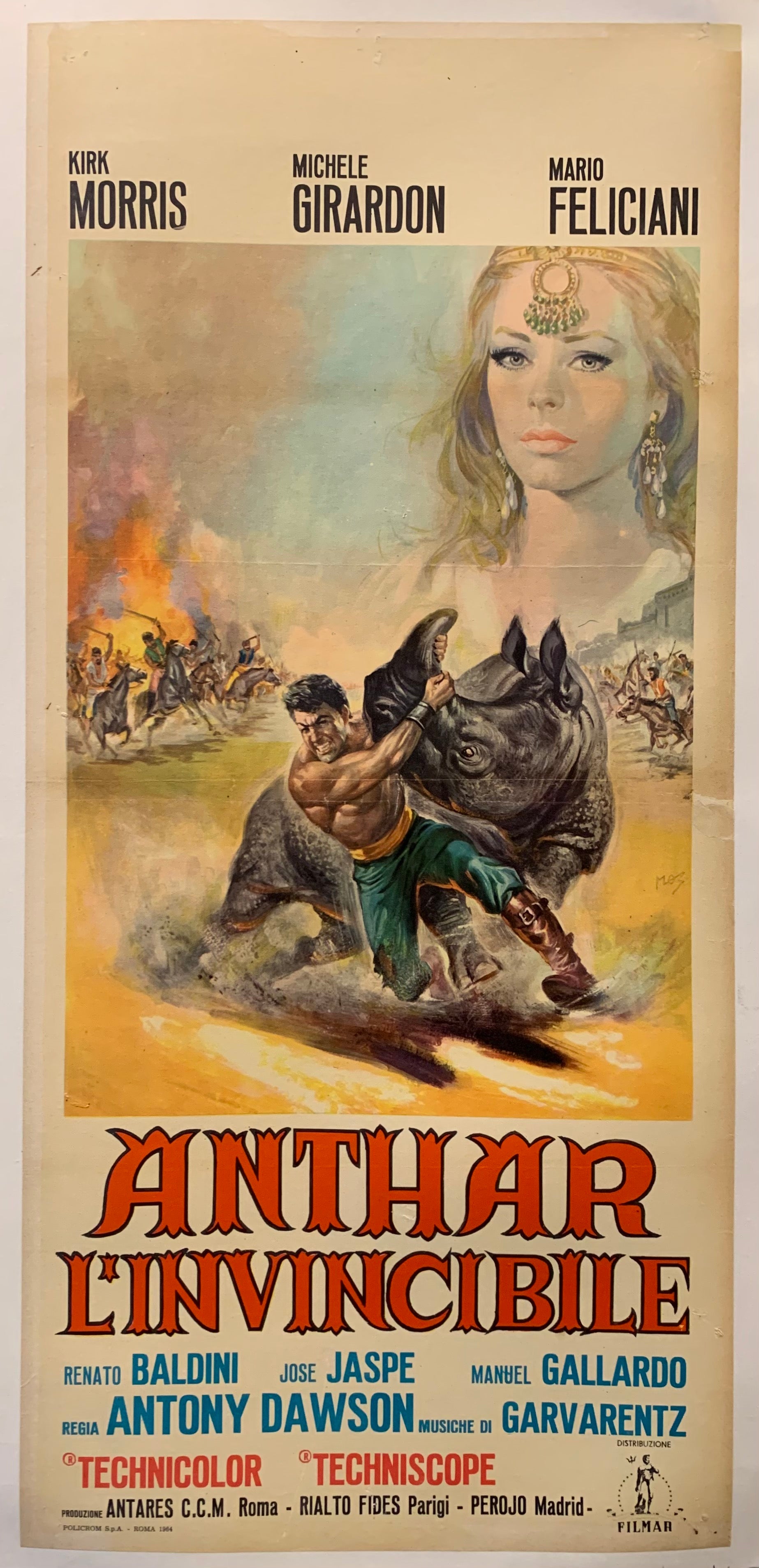Anthar L'Invincibile Poster ✓