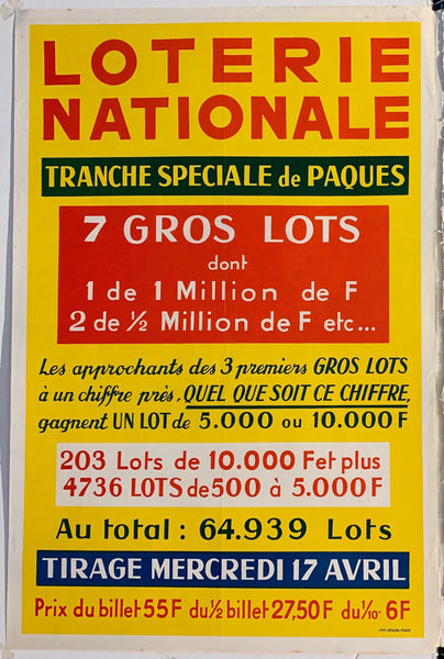 loterie nationale – Poster Museum