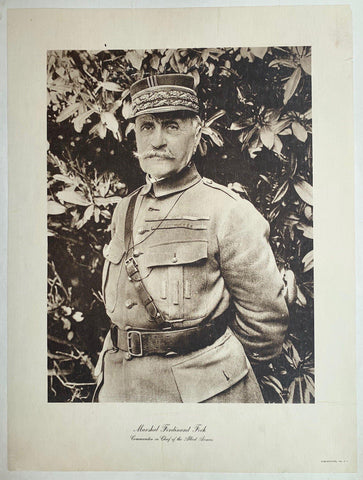 Link to Marshal Ferdinand Foch, Commander in Chief of the Allied ArmiesFrance, C. 1914 Product