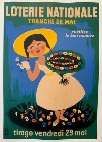Link to  Loterie Nationale PosterFrance, c. 1950s  Product