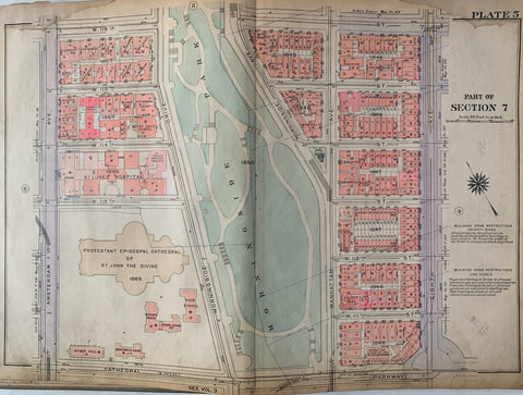 Link to Atlas of the City of New York Borough of the Manhattan (Volume 4)New York City, 1924 Product
