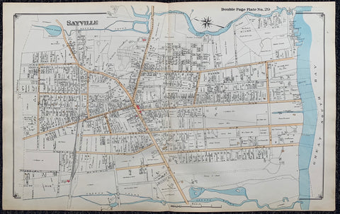 Link to Long Island Index Map No.2 - Plate 29 Sayville MapLong Island, C. 1915 Product