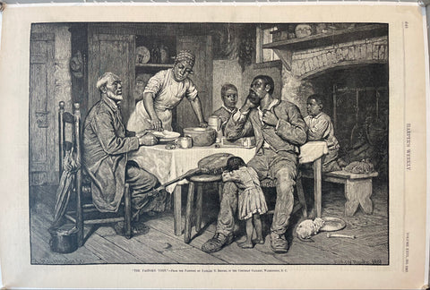 Link to  Richard Norris Brooke's 'The Pastor's Visit'U.S.A., 1882  Product