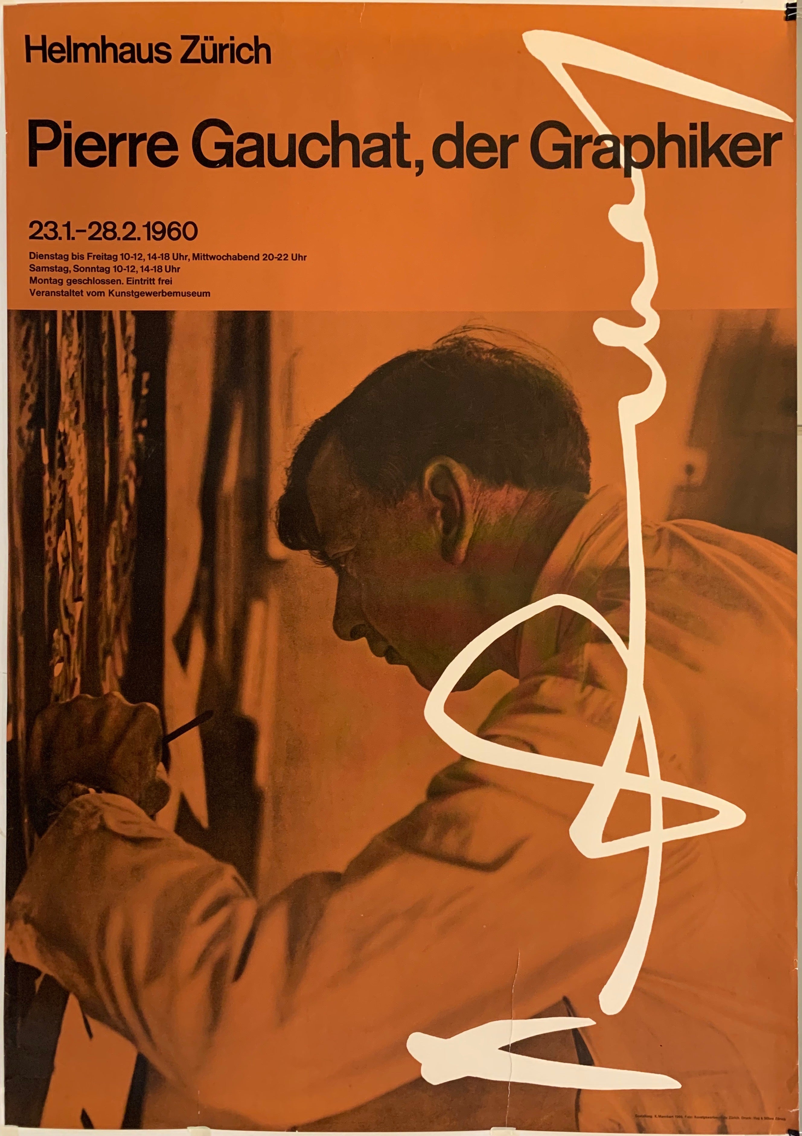 Pierre Gauchat, der Graphiker Poster