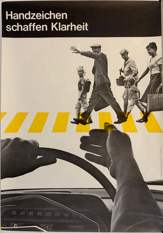 Link to Handzeichen Schaffen Klarheit PosterSwitzerland, c. 1960 Product